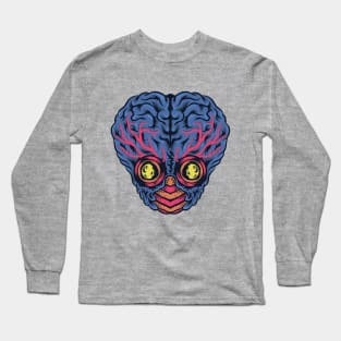 Big Brain Alien Long Sleeve T-Shirt